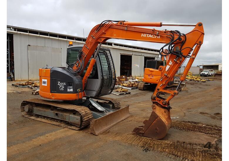 caption 2006 Hitachi / Zaxis ZX75US-A Excavator *CONDITIONS APPLY*