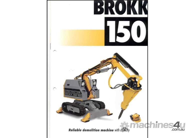 Brokk 150E Demolition Robot