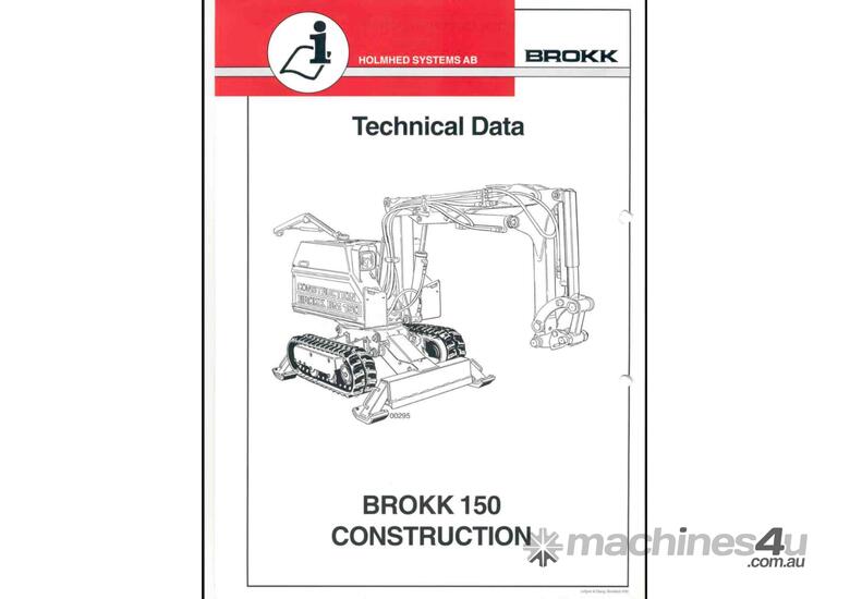 Brokk 150E Demolition Robot