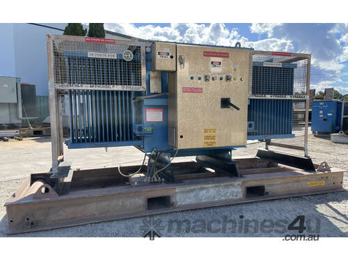 ABB 1000kVA 1000V / 415V YNd1 Step Up Transformer secondhand