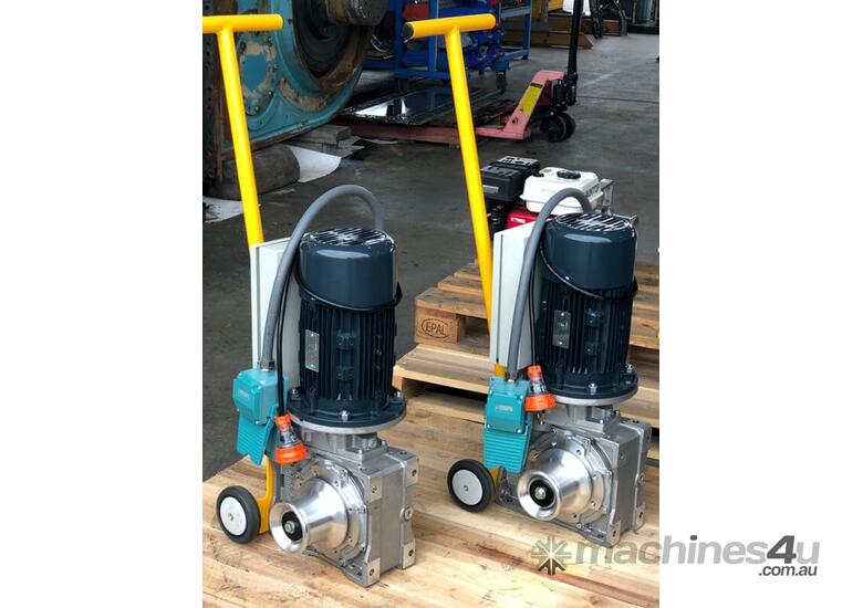 caption Portable Electric Capstan Winch 1.25 Tonne - Model: PECW1250, Built Tough & Designed to Last!