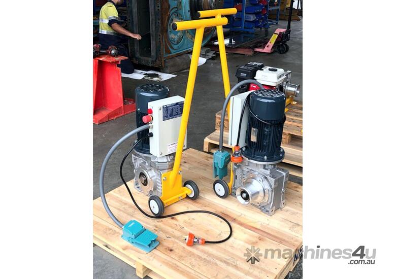 caption Portable Electric Capstan Winch 1.25 Tonne - Model: PECW1250, Built Tough & Designed to Last!
