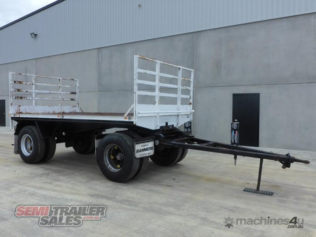 Buy Used 1996 Banmere Custom Banmere Flat Top Dog Trailer Dog Trailer