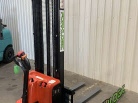 Heli Electric 1.3 Tonne Walk Behind Stacker  - picture0' - Click to enlarge