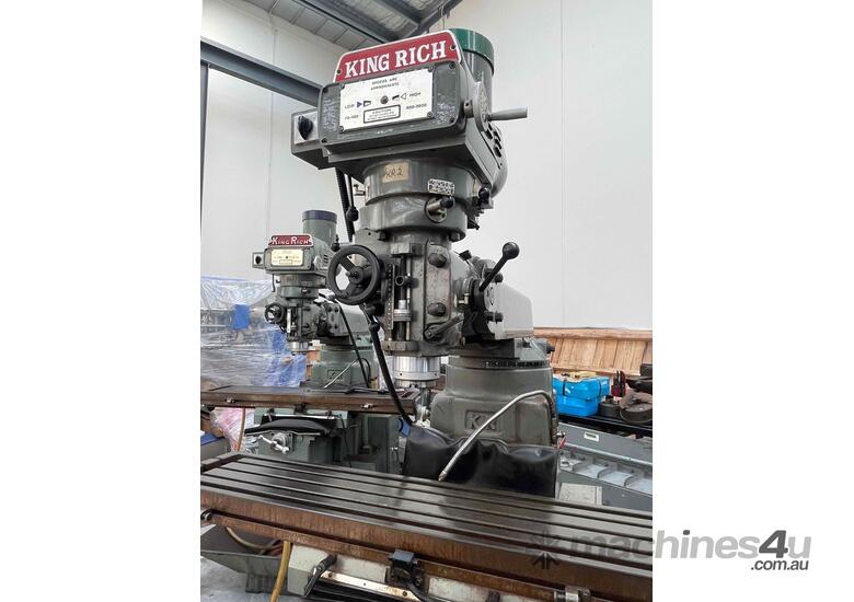 Used king rich KR V3000 Vertical Mills in , Listed on Machines4u