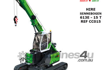 CRAWLER CRANE SENNEBOGEN 613E - 15T *AVAILABLE NOW* CRAWLER CRANE SENNEBOGEN 613E - 15T *AVAILABLE NOW*