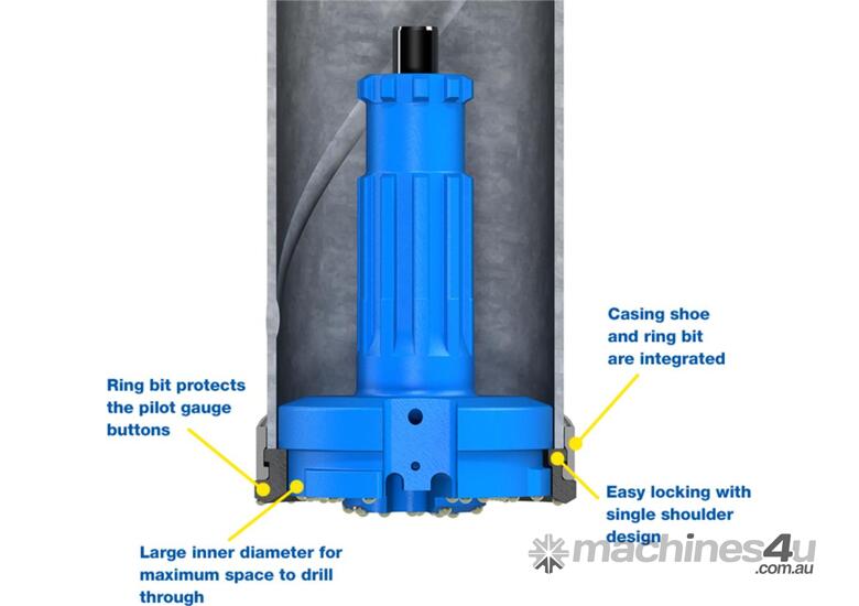 New Mincon Large ID Ring Bit System Drilling Boring Rigs in , Listed