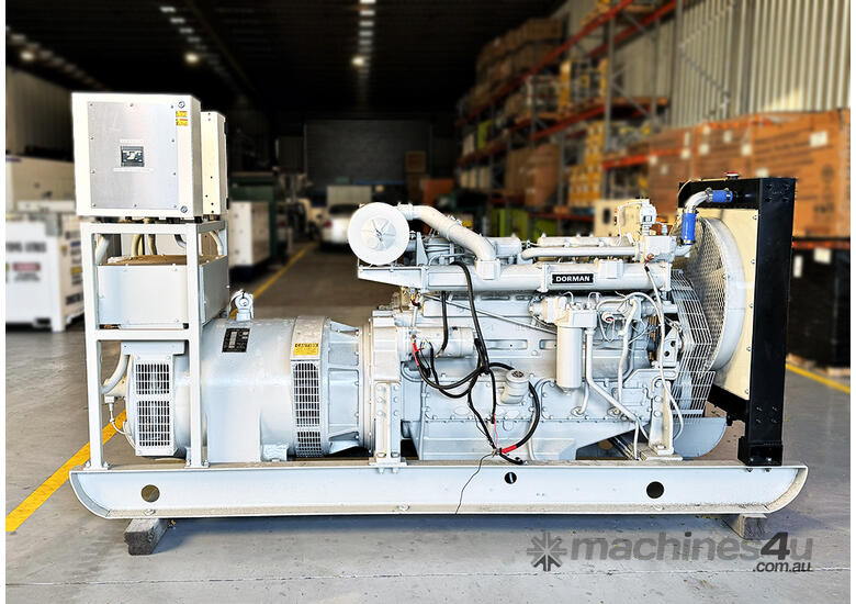 caption MACFARLANE - Dorman 6LDT II Open Generator Set 125kVA