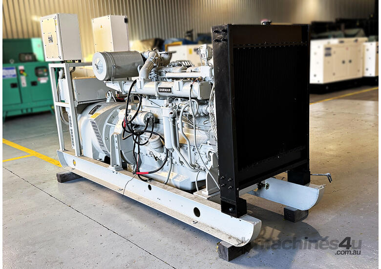 caption MACFARLANE - Dorman 6LDT II Open Generator Set 125kVA