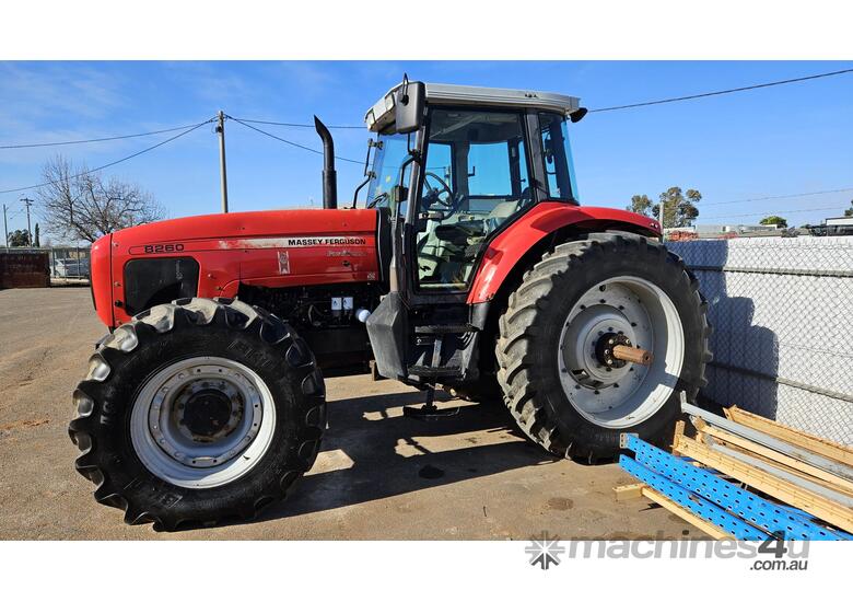 caption Massey Ferguson 8260 FWA Tractor