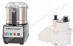 caption Robotcoupe R 201E Ultra 2.9 litre Food Processor