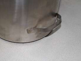 Stainless Steel Straight Sided Bucket with Lid - picture1' - Click to enlarge