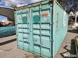 20ft Side Curtain Shipping Container, Timber Floor, Contents Of Container Not Included, Top External - picture2' - Click to enlarge