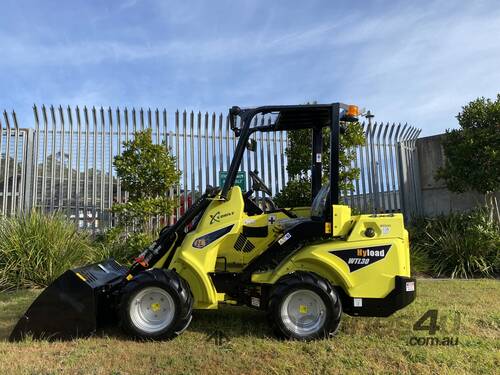 caption New Hyload WTL30 Articulated Telescopic Mini Loader