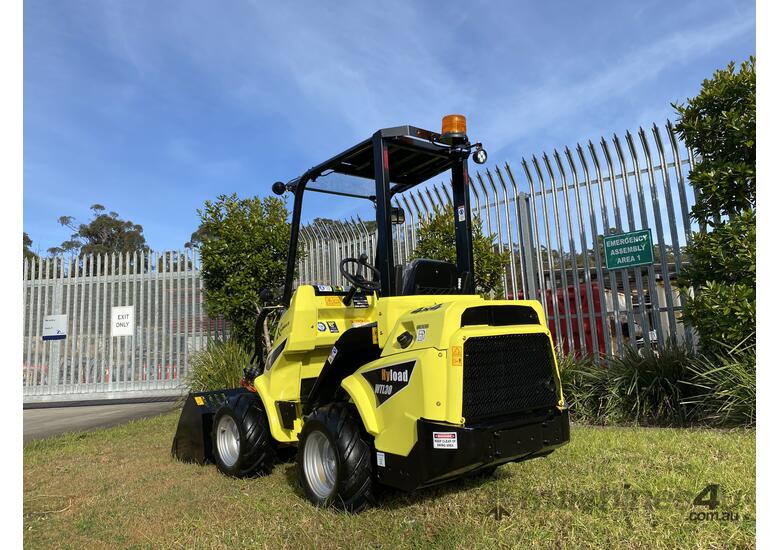 caption New Hyload WTL30 Articulated Telescopic Mini Loader