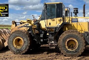 2006 Komatsu WA480-6 Wheel Loader, E.M.U.S MS937
