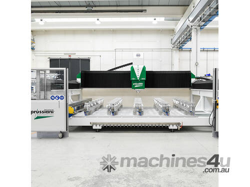 caption Prussiani Engineering Platino - CNC Working Center - Quality 100% Italian made with Warranty