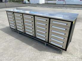 Unused Steelman 3.0m Work Bench - Hire - picture1' - Click to enlarge