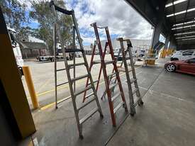 3x Platform Ladders - picture2' - Click to enlarge