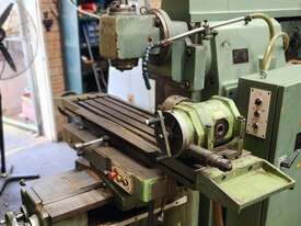 Heavy Duty Horizontal Universal milling machine in good working condition - picture1' - Click to enlarge