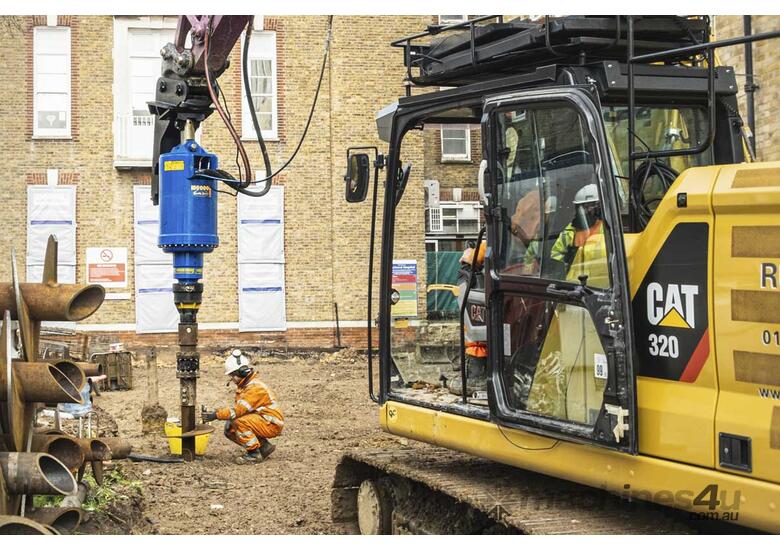 AUGER TORQUE 150000 MAX Screw Pile Torque Head for Excavator