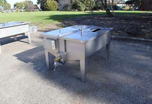 Stainless Steel Paddle Mixer Mixing Tank 3 - 450 L