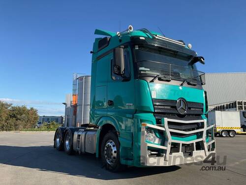 2018 Mercedes Benz Actros 2658 Prime Mover Sleeper Cab