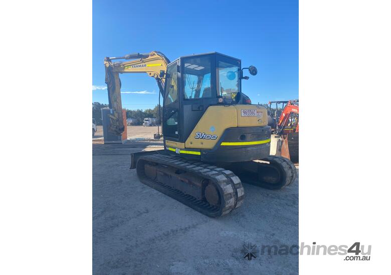 caption 2016 YANMAR SV100 Excavator