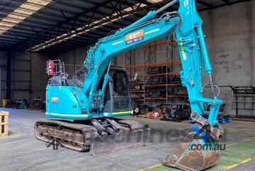 2018 Kobelco SK135SR-5MB 15TN with Quick Hitch & Buckets