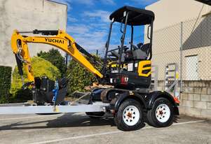 SAVE $$ ON DEMO U17 1.7ton on Trailer