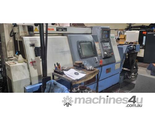 caption Mazak CNC Lathe