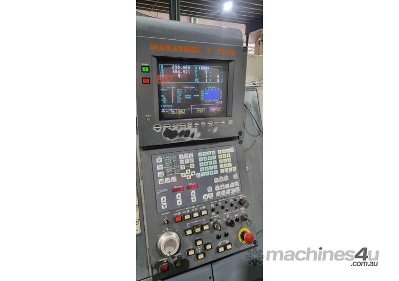 caption Mazak CNC Lathe