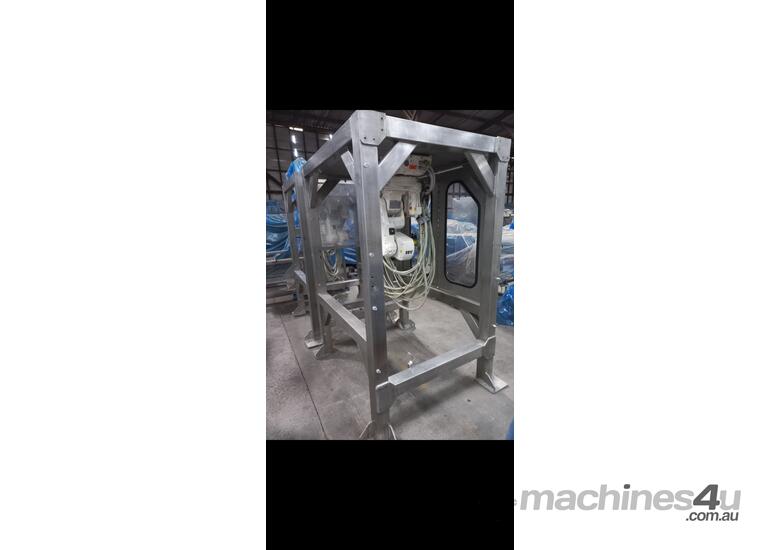 caption 2x Robot ABB IRB 140 M2004 With IRC5 Controller