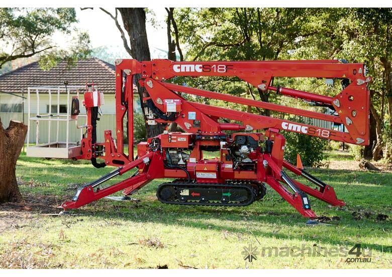 caption Demonstrator 2023 model CMC S18F - 18m Spider Lift | 11.15m Horizontal Reach | 230kg Capacity