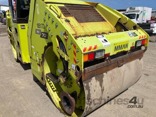 2013 Ammann AV70X Articulated Dual Smooth Drum Roller