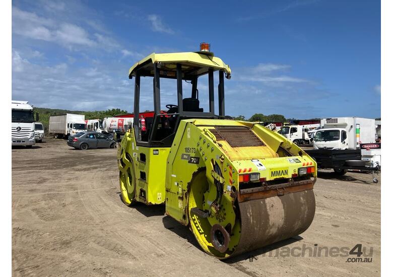 2013 Ammann AV70X Articulated Dual Smooth Drum Roller