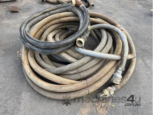 caption QTY OF 3 INCH SUCTION HOSE