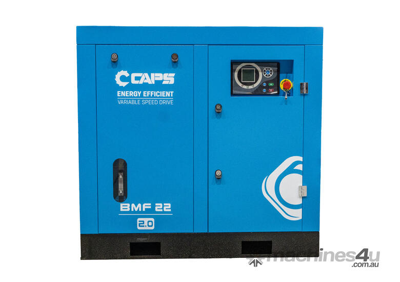 Package Deal CAPS BMF22-10 Variable Speed 22kW Rotary Screw Compressor with MKE-210 Dryer