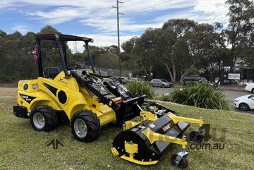 Hyload WTL30 Mini Loader (With Flail Mower )