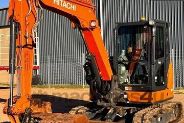 2018 Hitachi ZX65USB-5A, low hours, heaps attachments, E.M.U.S MS1083 2018 Hitachi ZX65USB-5A, low hours, heaps attachments, E.M.U.S MS1083