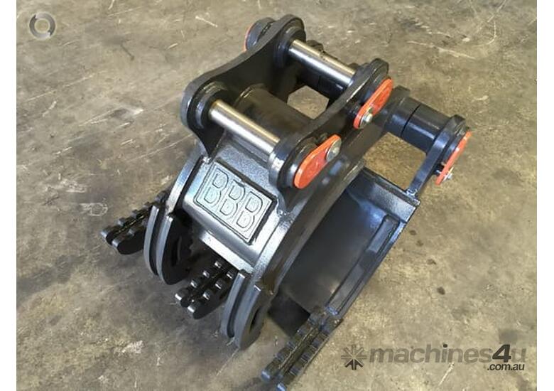 caption BETTA BILT BUCKETS 3 TONNE MANUAL GRABS