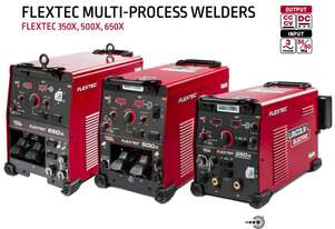 New Lincoln Electric Flextec 350x, 500x, 650x Welder Range