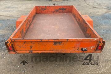 1980 Homemade Single Axle Box Trailer 1980 Homemade Single Axle Box Trailer