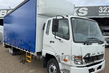 2015 FUSO FIGHTER FK1024 12 PALLET CURTAINSIDE