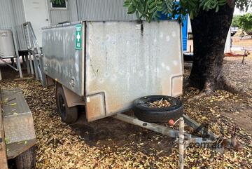 2013 Custom Enclosed Single Axle Box Trailer