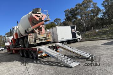 3m - 15Tonne Heavy Duty Steel Track,Rubber Pads on steel,Rubber Track & Rubber Tyre Machinery Loadin