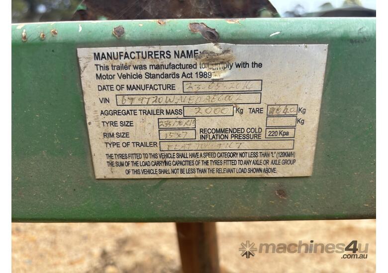 2014 Custom Built Flat Top