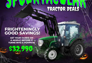 AgKing - 65HP Premier Cabin Tractor with Front End Loader