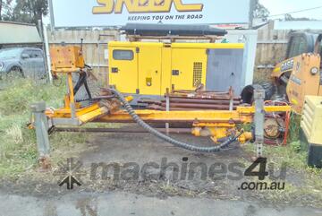 drill mast for skid steer / excavator / tractor , full air operation, 6' stroke ,