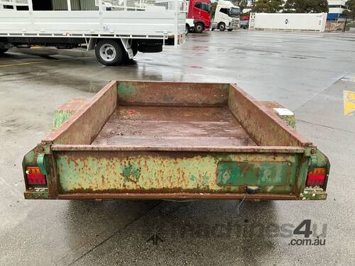 1992 Box Trailer Single Axle Box Trailer